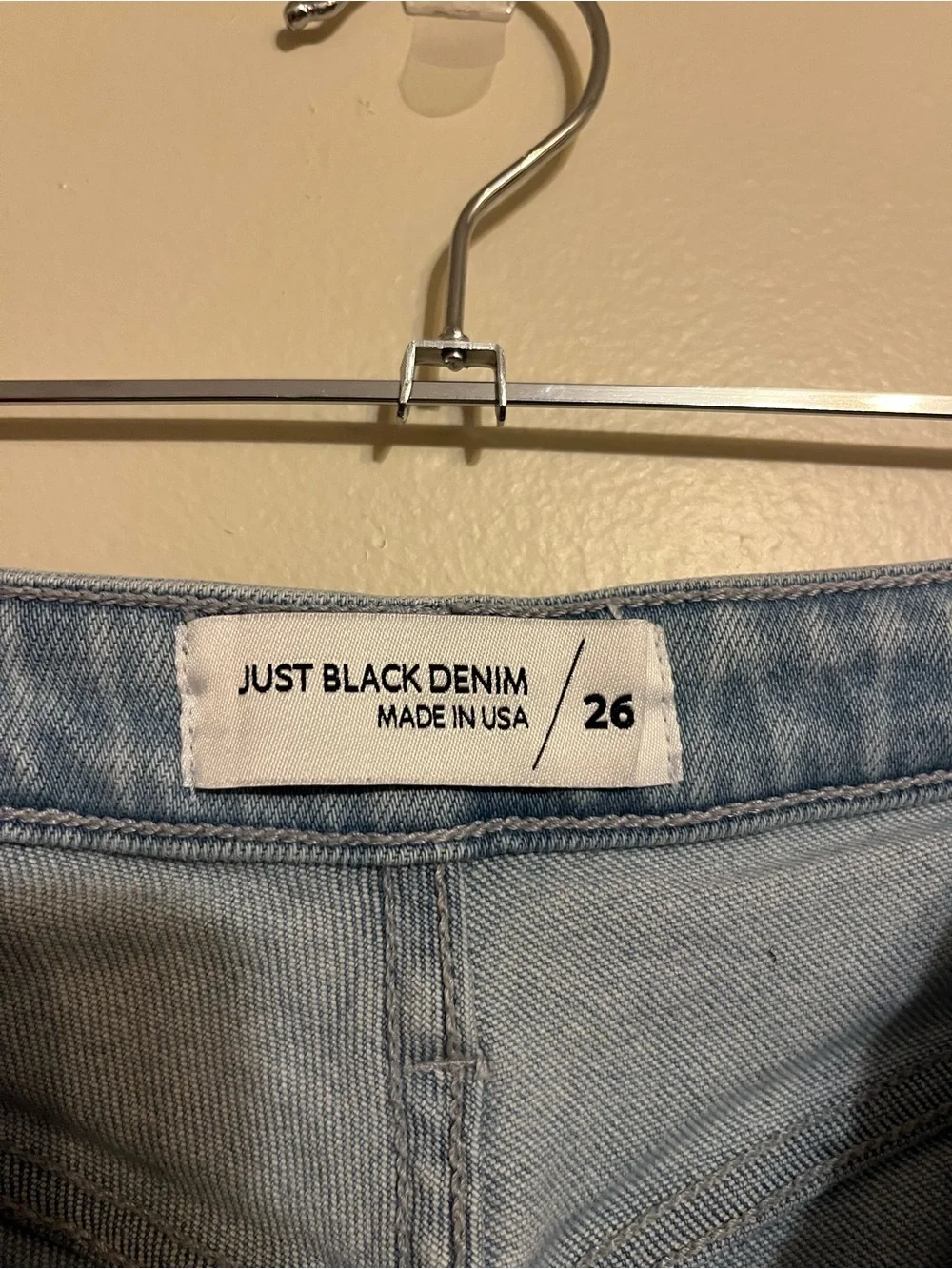 The Patch Pocket Wide Leg High Waist Light Denim (Sold out online!) - Picture 7 of 7
